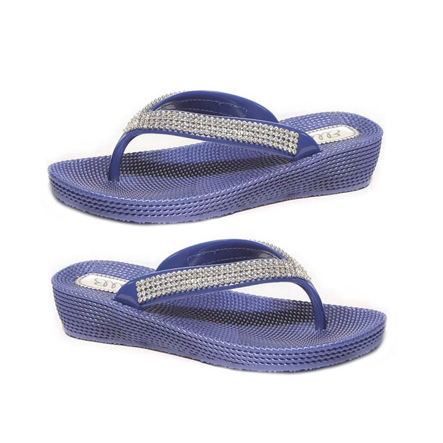 ella diamante flip flops