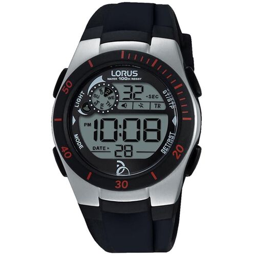 LORUS 100m Water Resistance Unisex Digital Watch with Silicon Strap ...