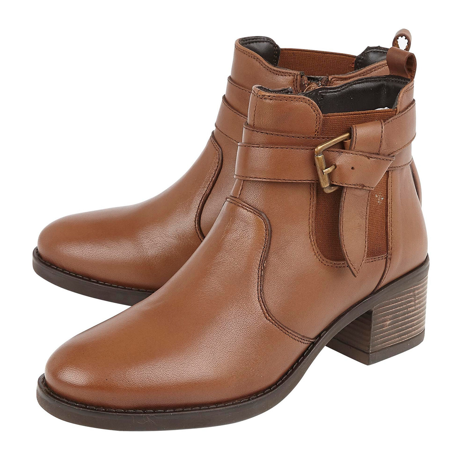 Lotus Janet Leather Ladies Ankle Boots 