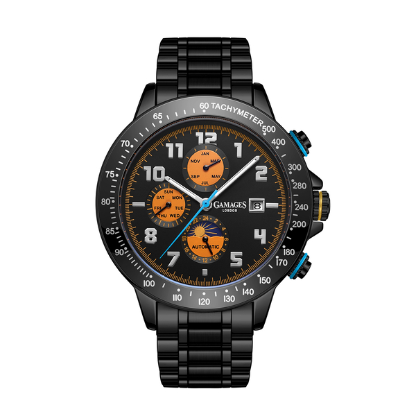 GAMAGES OF LONDON Limited Edition Hand Assembled Alpha Automatic Black ...