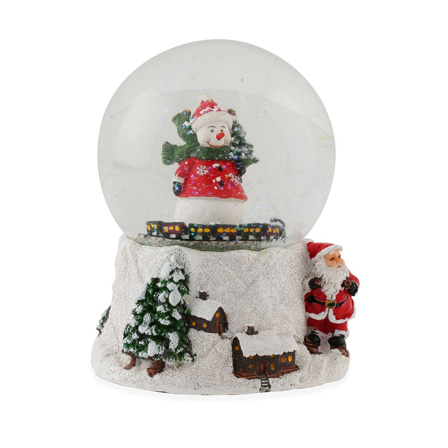Wind up Musical Snowman Snow globe - 6872265 - TJC