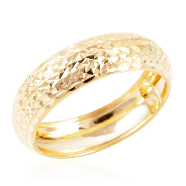 Royal Bali Collection 9K Y Gold Diamond Cut Band Ring - M2783595 - TJC