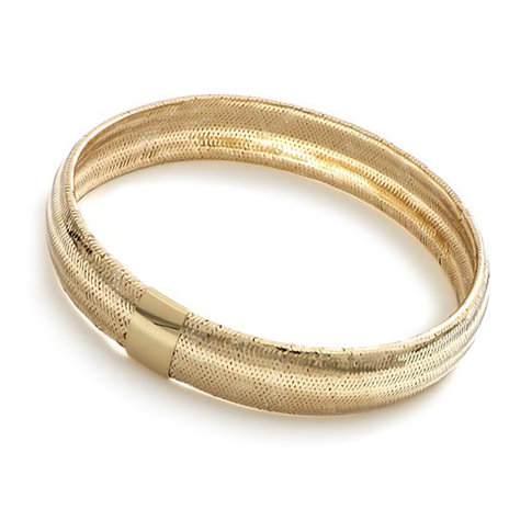 Maestro Collection - 9K Yellow Gold Stretchable Mesh Bangle (Size 6-10)